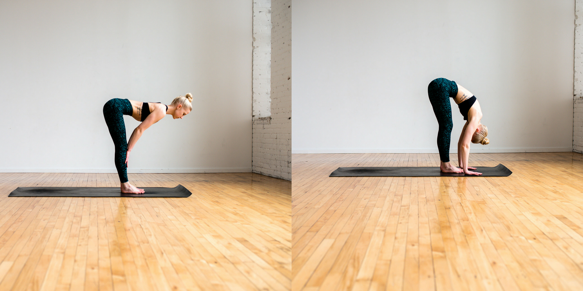halfway lift, forward fold, yoga, yogi, lululemon, define fettle, home yoga, beginner yoga, easy yoga, yoga poses, 