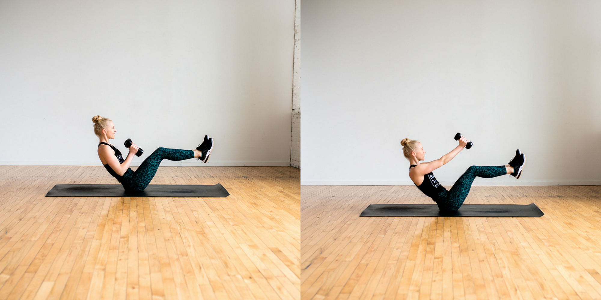 Core Exercises, Seated Ab Press, Total Body Workout, 30 Minute Workout, Home Workout, HIIT, 