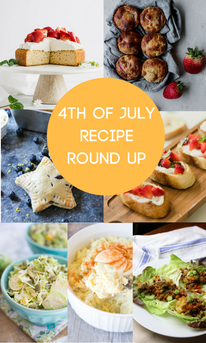 4th of July Recipes, Recipe Roundup, Healthy 4th Of July Recipes, Grain Free, Gluten Free, Healthy, Eat Healthy, Define Fettle