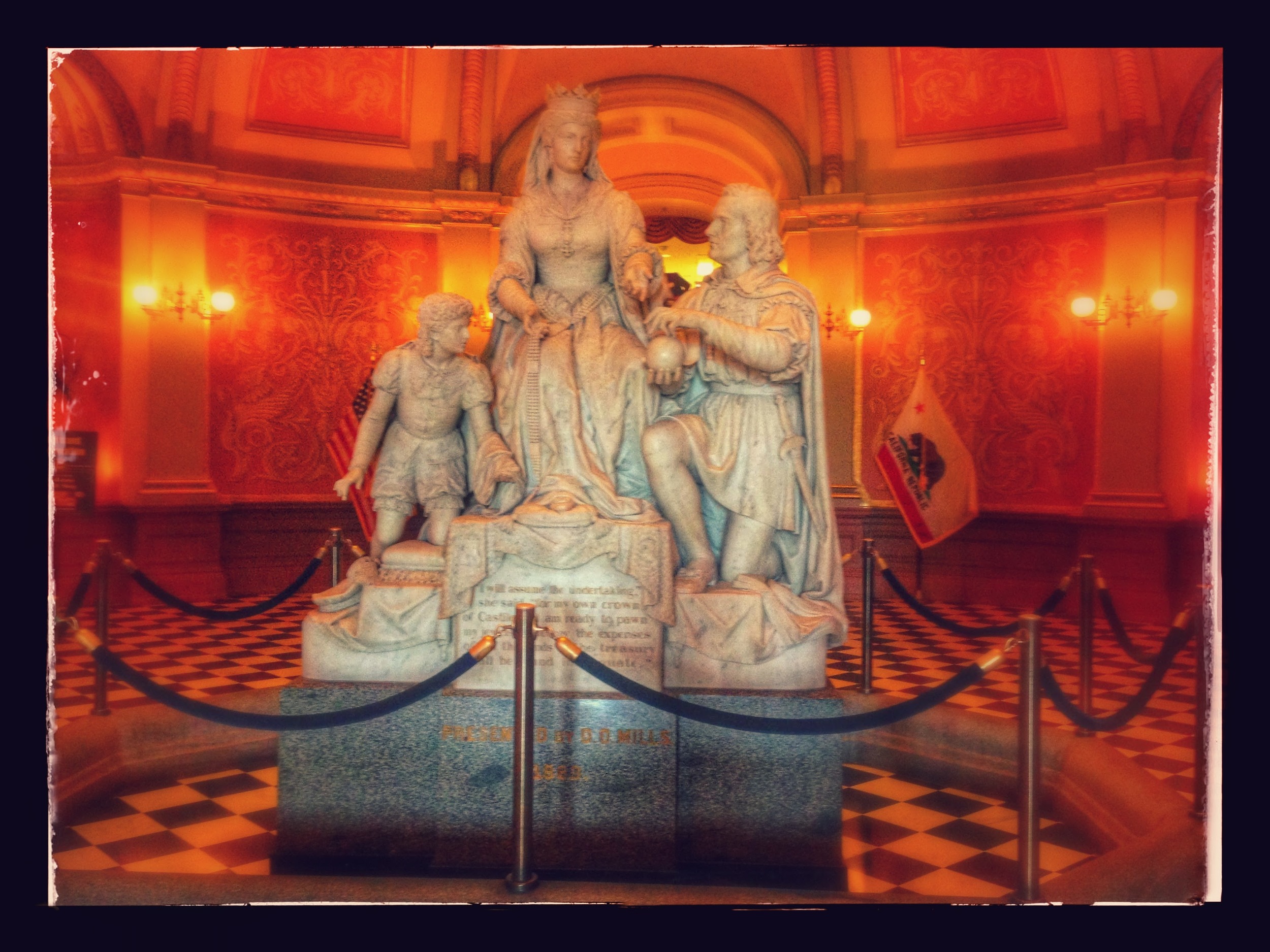 California State Capital Rotunda in Sacramento.