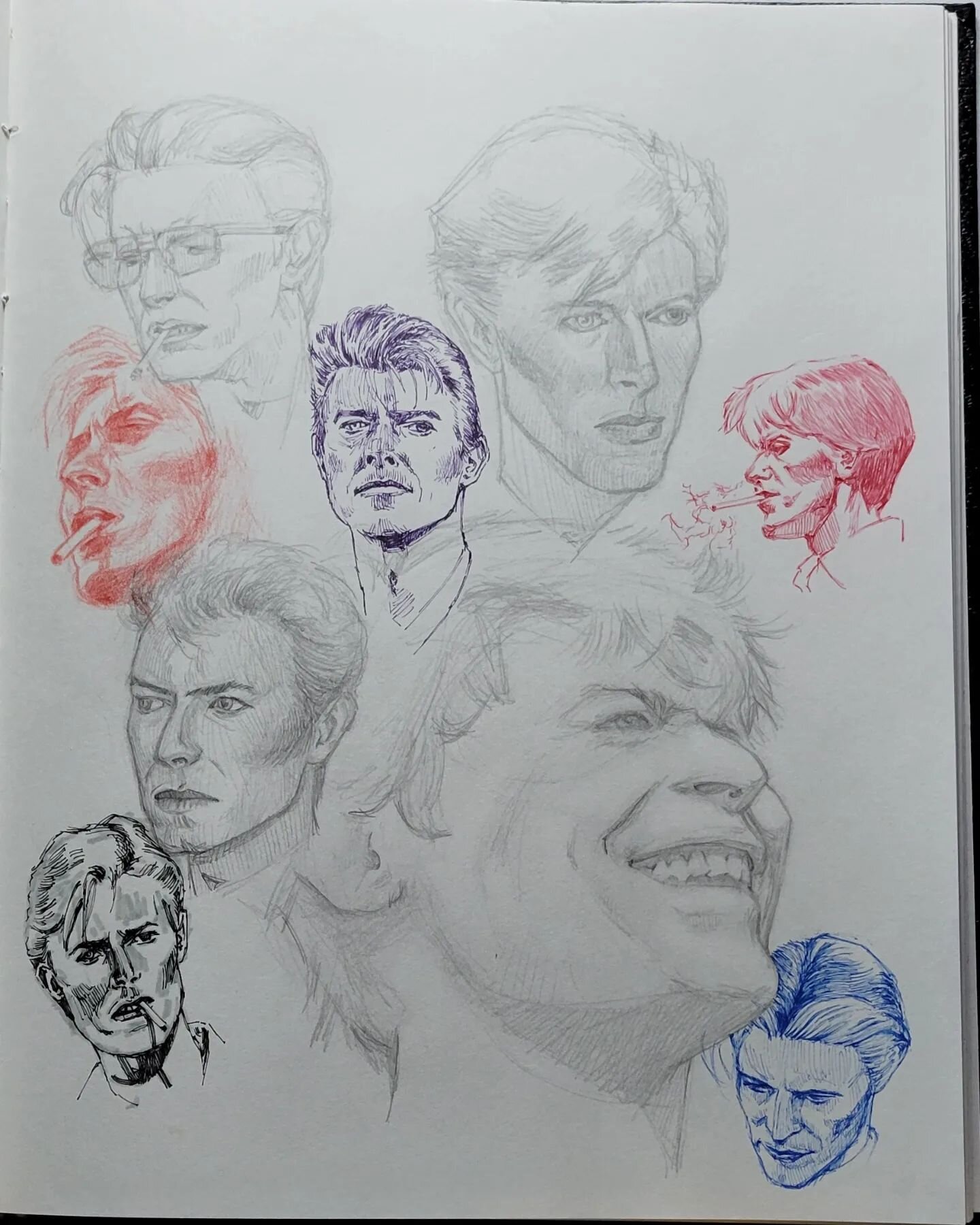 Bowie studies
.
.
#art #artwork #penandink #sketch #sketching #drawing #illustration #illustrationartists #instagramart #design #sketchbook #sketchbookdrawing #artist #ink #penandink #likeness #colorpencil #illustrationstudy #pendrawing #illustration