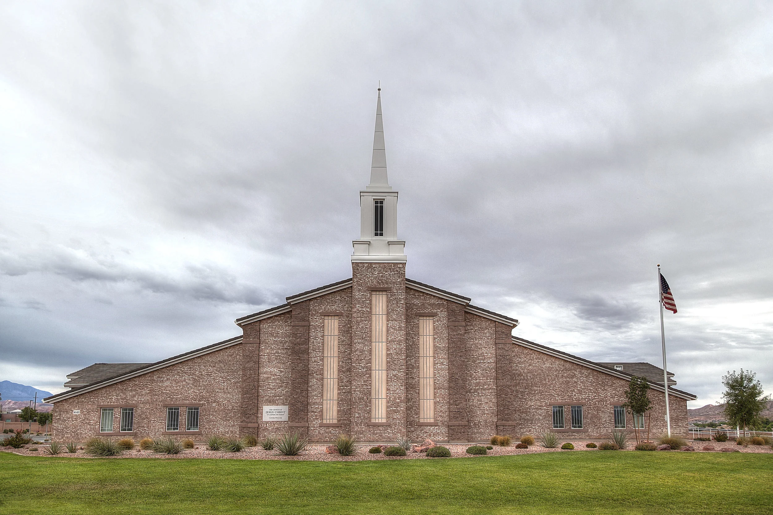 LDS YSA Stake Center Cover — Wadman Corporation