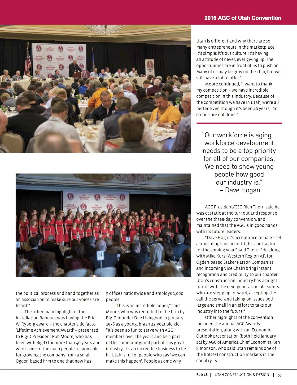 Hogan Installed as 2016 Chairman of AGC of Utah — Wadman Corporation