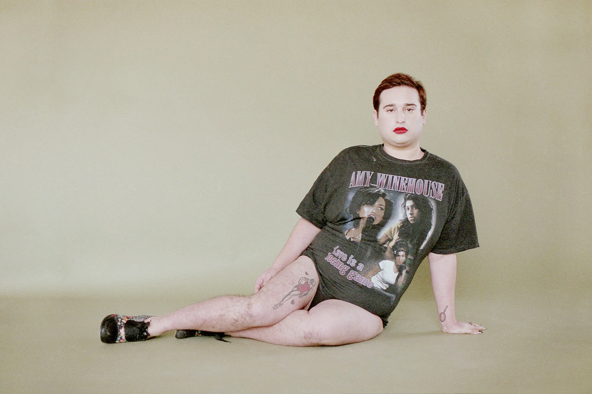 “I’ve never done anything like this, not since my Bar Mitzvah photos.” All clothing model's own.