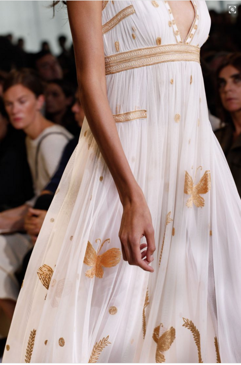 I was inspired by this dress from Diane Von Furstenburg's 2016 Spring collection. It's romantic, fresh, glamorous and understated; all qualities I strive for in my work.