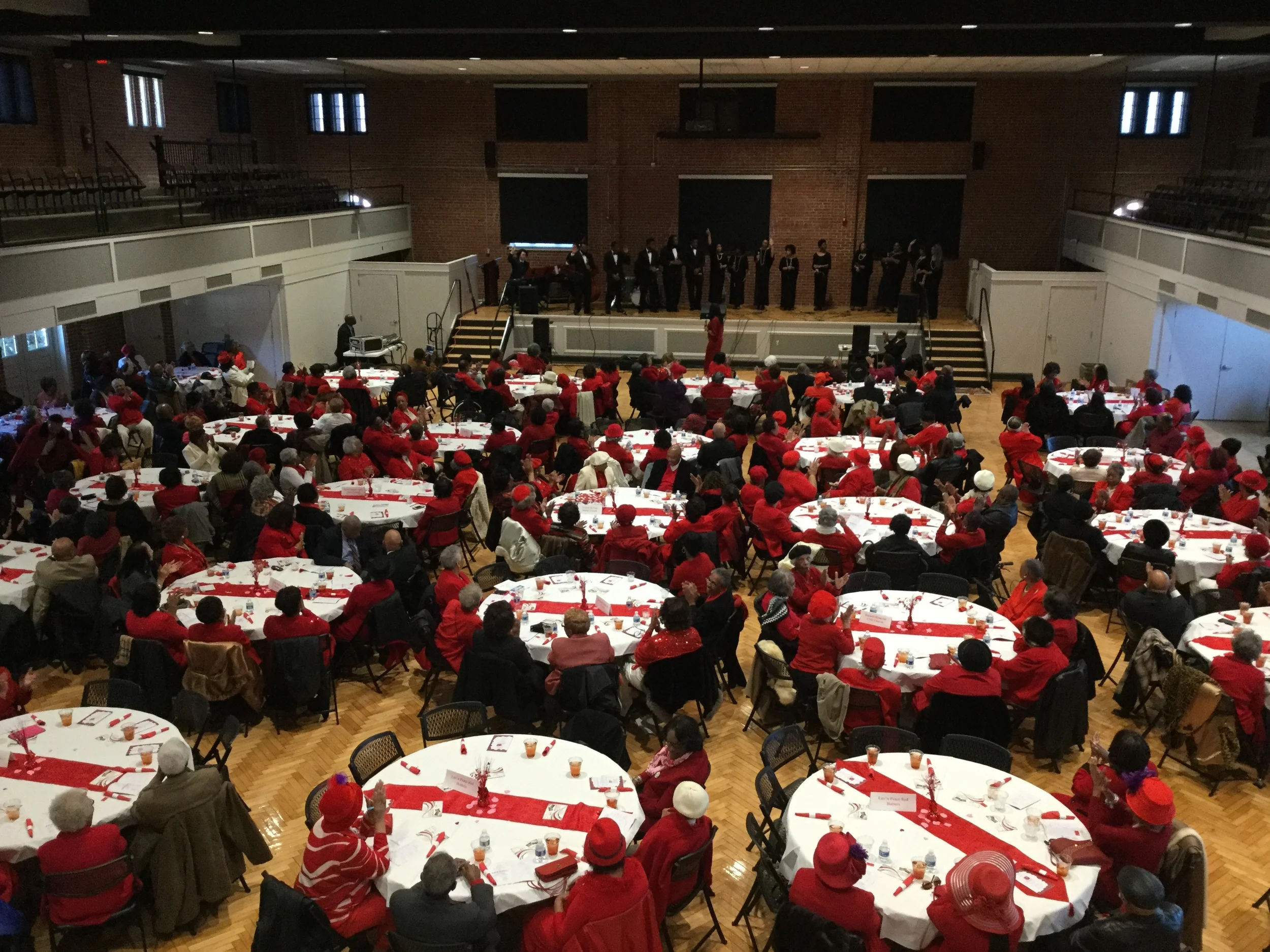 Seniors Annual Red and White Luncheon