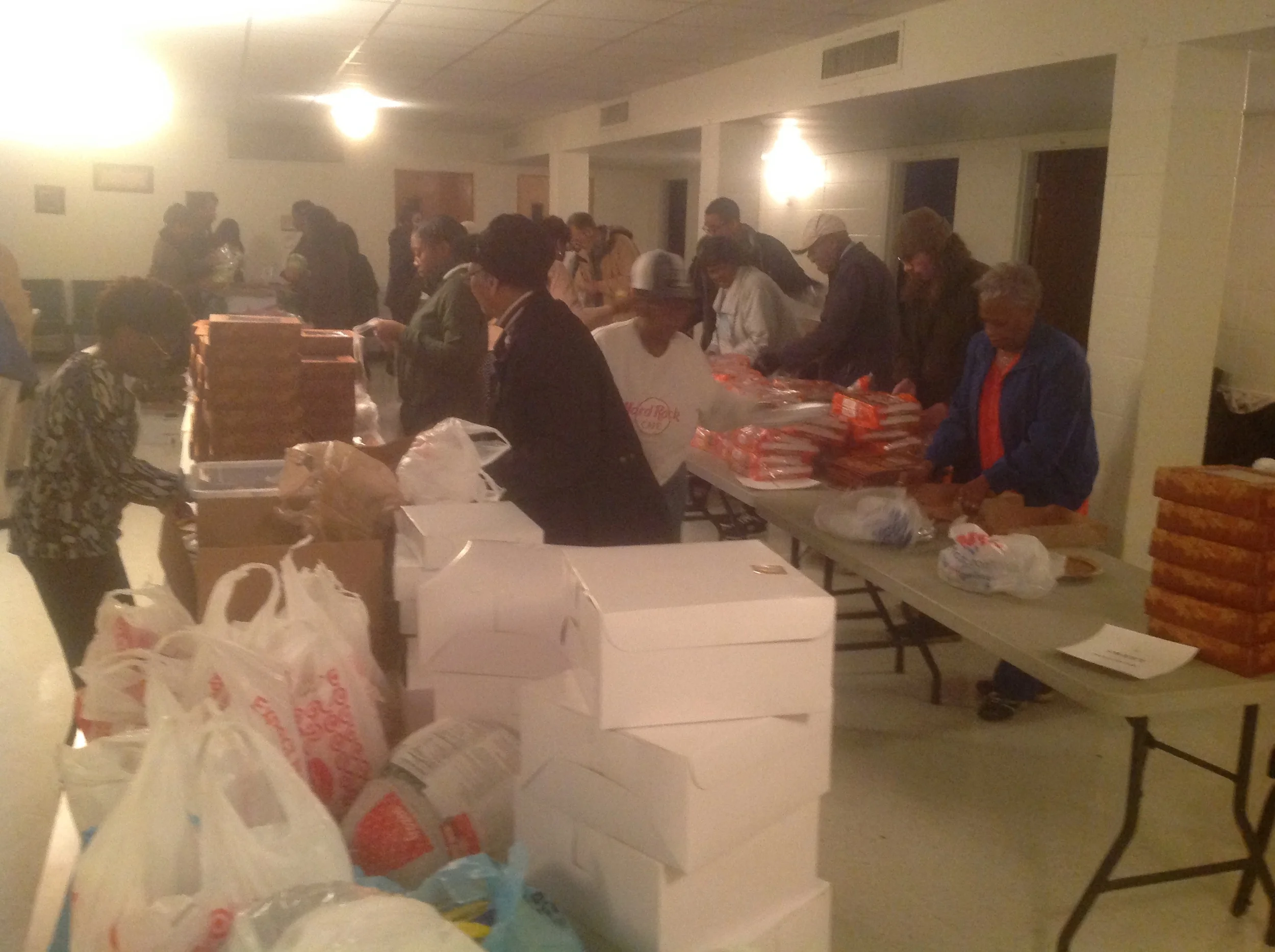 Thanksgiving Mission to 180 Families