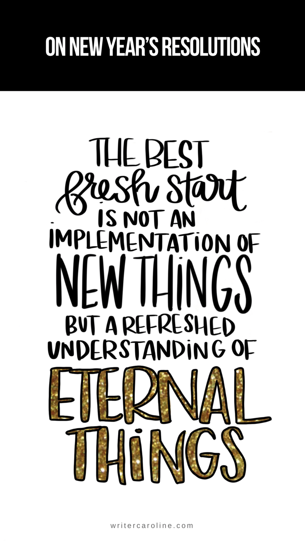 Old Truths In A New Year