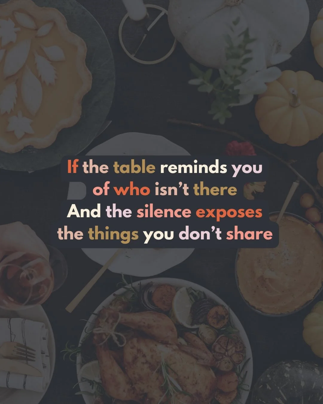 If the table reminds you of who isn&rsquo;t there

Thank you @kategoescreating for reminding me of this old post and for offering such tender comfort to the hurting.