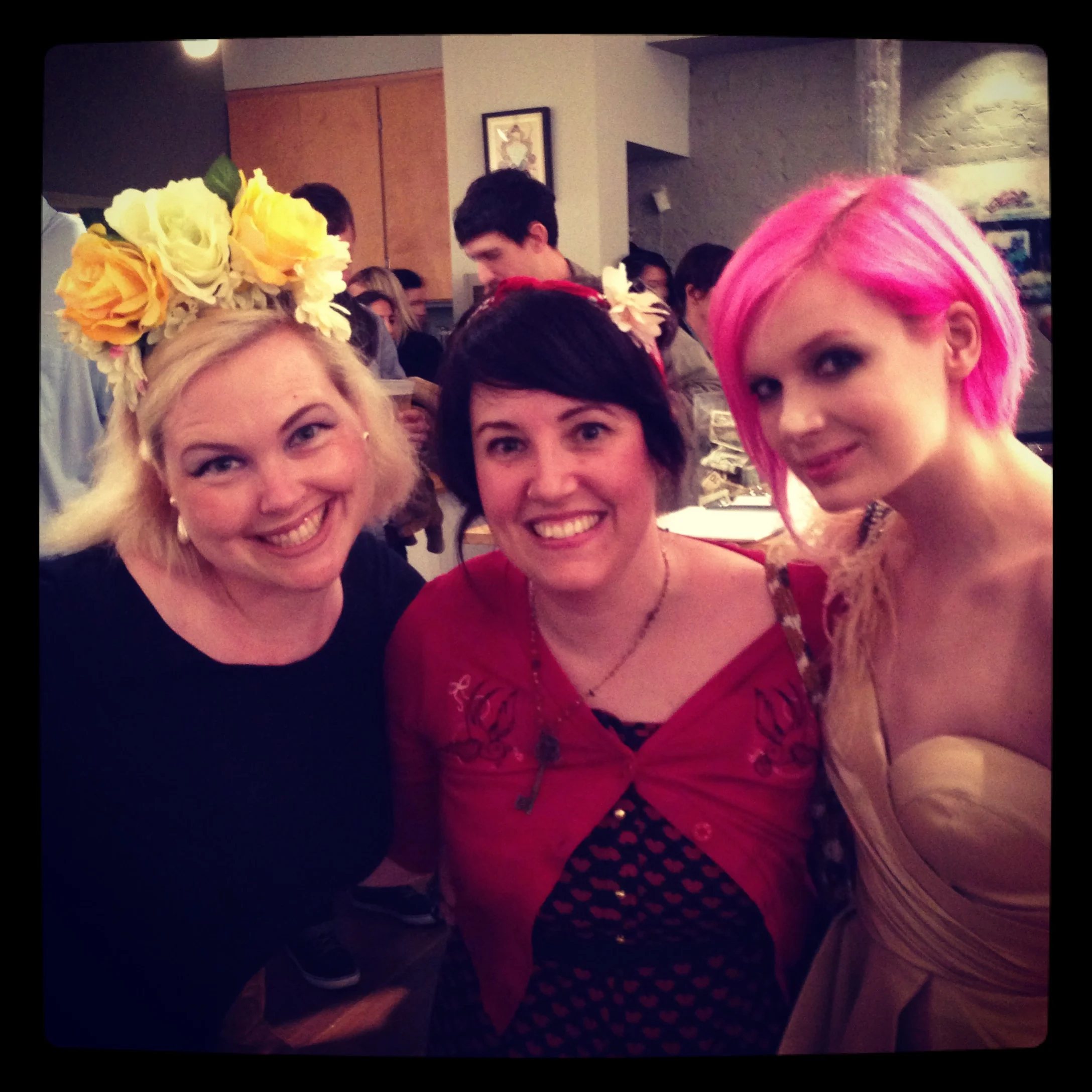 With Daisy Church & Redd Walitzki at Modern Eden