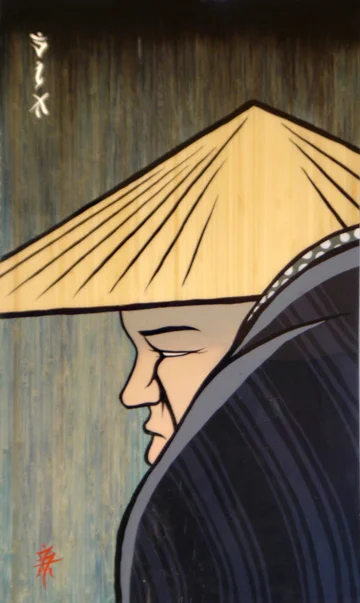   Ronin #6 . Acrylic on Plyboo 2007 