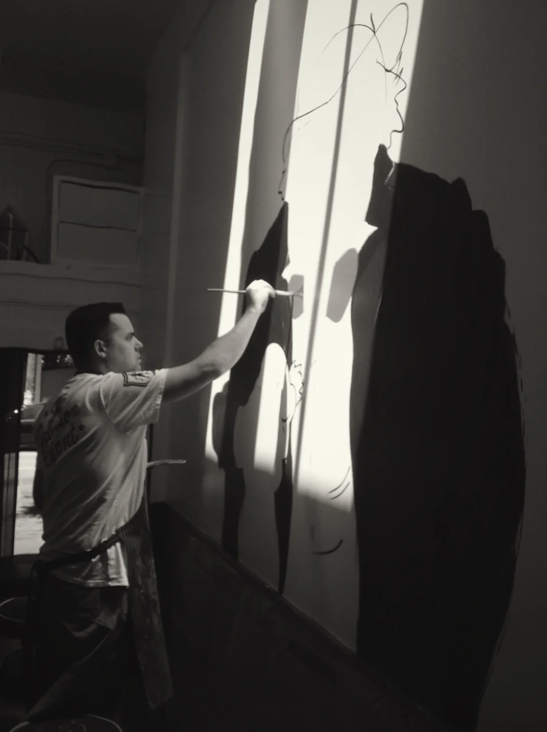   Mural.  Latex on wall. Dat Spot, SF. 2015 