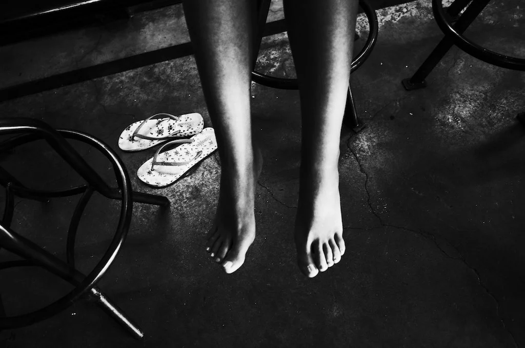 "New shoes &amp; hanging out" 