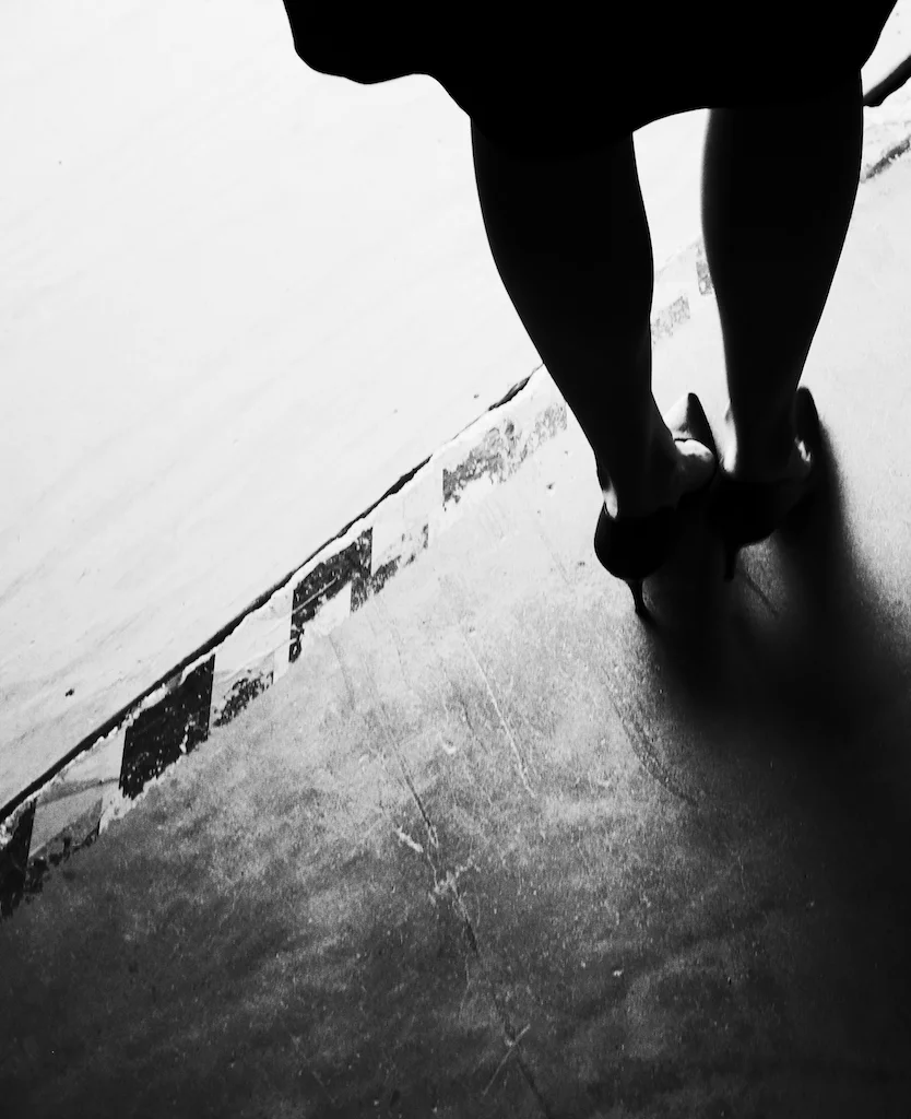 A beauty beyond the lapping waves...