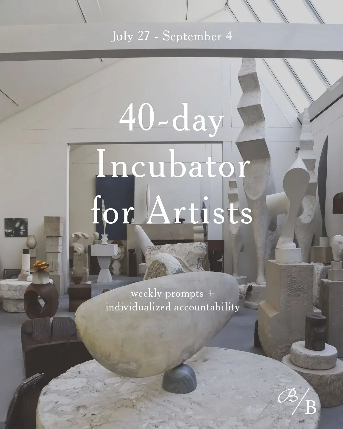40-day Summer Creative Incubator for Artists