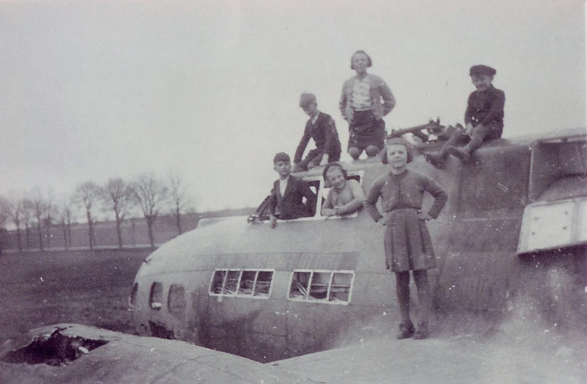 B-17, Janvier / Januar, 1945 © photographe inconnu, droits réservés, Collection Jos Feller, Sandweiler