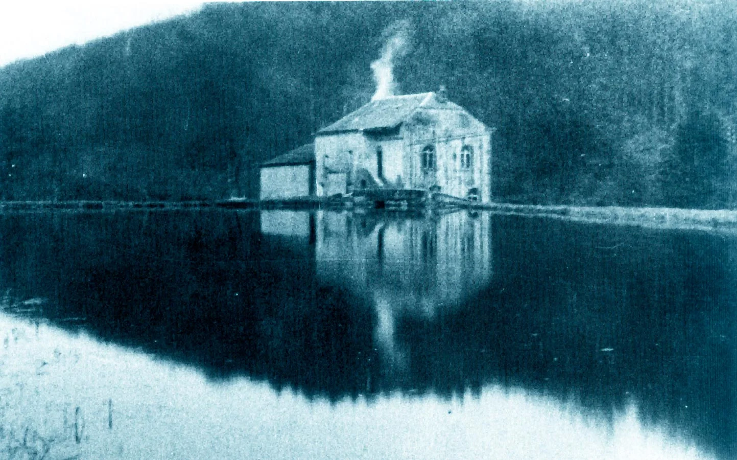 Berwicksweiher / Etang Berwick, Sandweiler, © photographe inconnu, droits réservés, Collection Jos Feller, Sandweiler   
