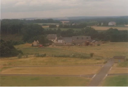 Vue aérienne / Luftaufnahme, Birelerhof, Sandweiler, 1993, © Marguerite Jacucci