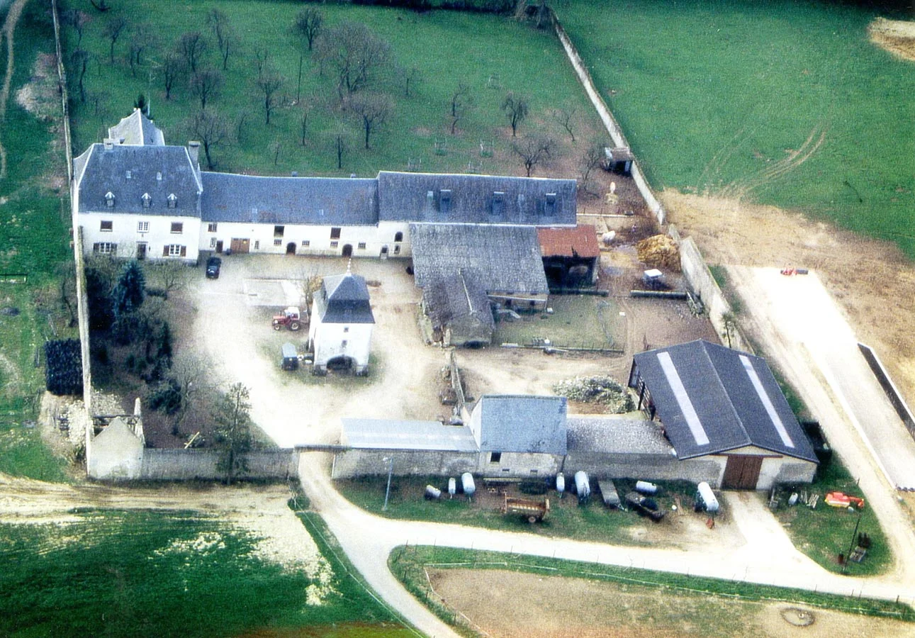 Vue aérienne du Birelerhof&nbsp; / Luftaufnahme vom Birelerhof, 2002 © photographe inconnu, droits réservés