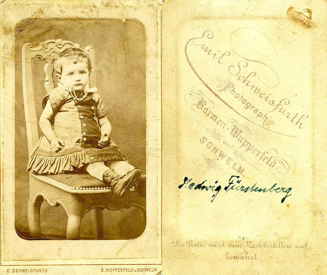 Hedwig Fürstenberg, © E. Schweisfurth, B. Wupperfeld u. Schwelm (D)