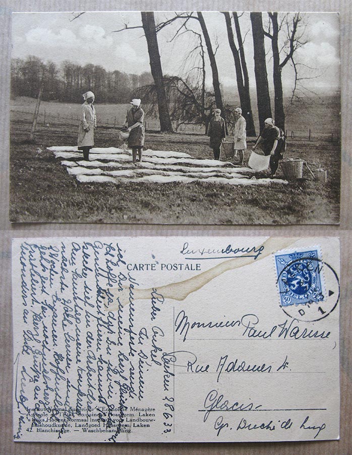  © Institut Normal Supérieur d'Economie Ménagère Agricole de l'Etat, domaine d'Hossegem, Laken 
