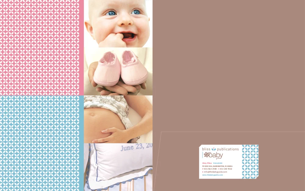  Pocket folder-inside with business card 