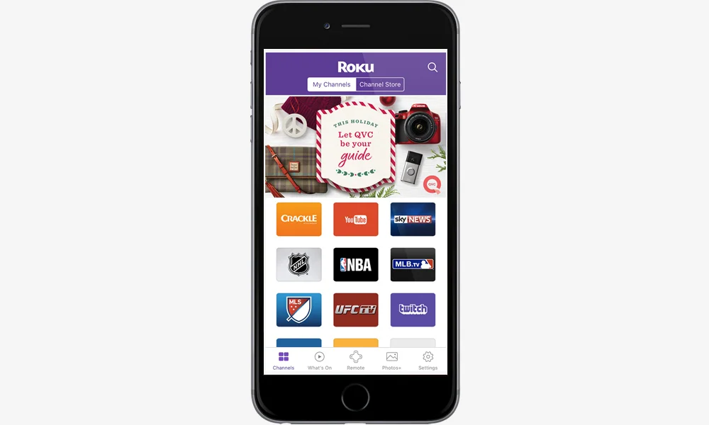  Holiday mobile app ad 