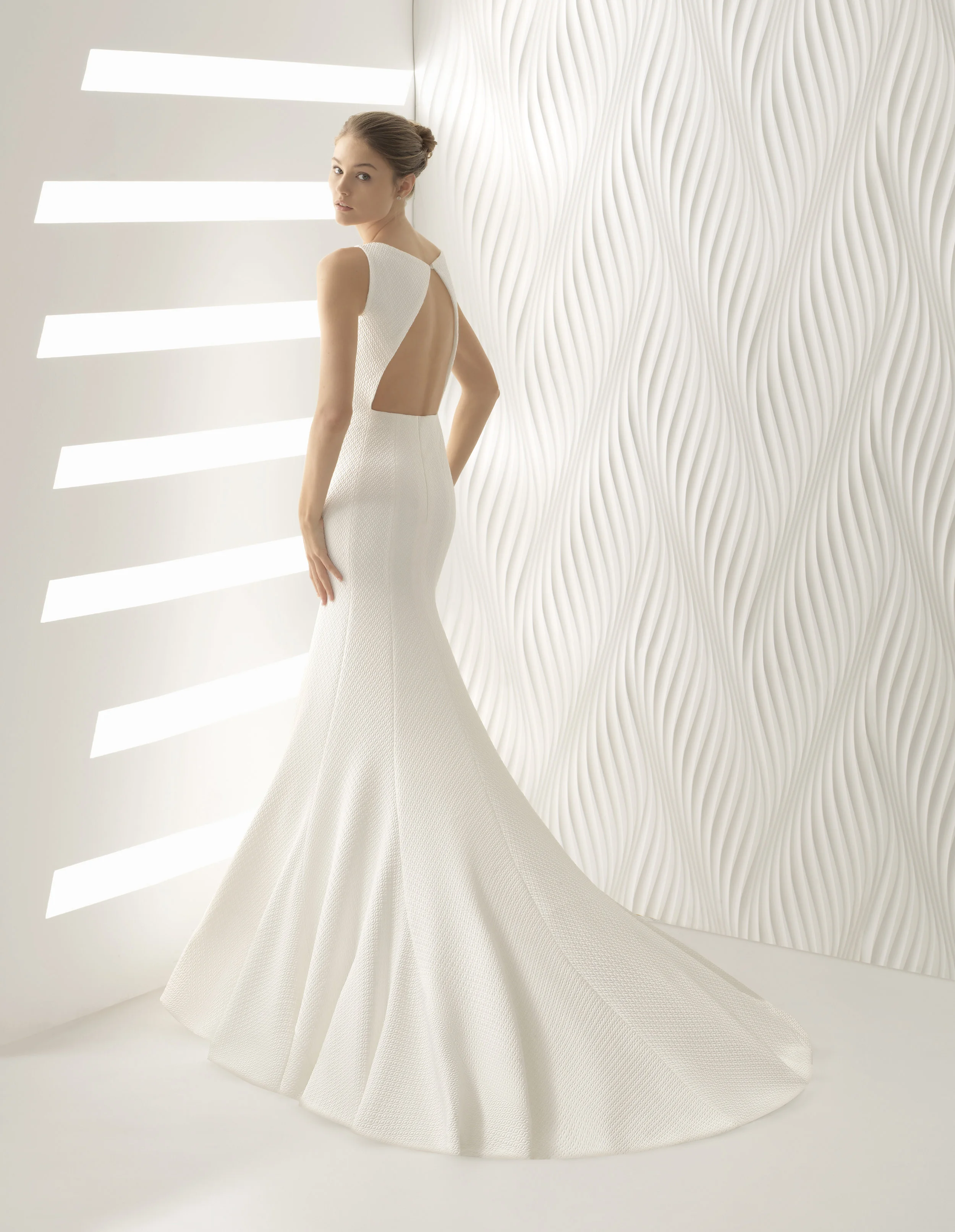 Rosa Clara "Astral" Was £1550 Now £775. This dress is a size 12 but I would say realistically it is more of a uk 10. 
