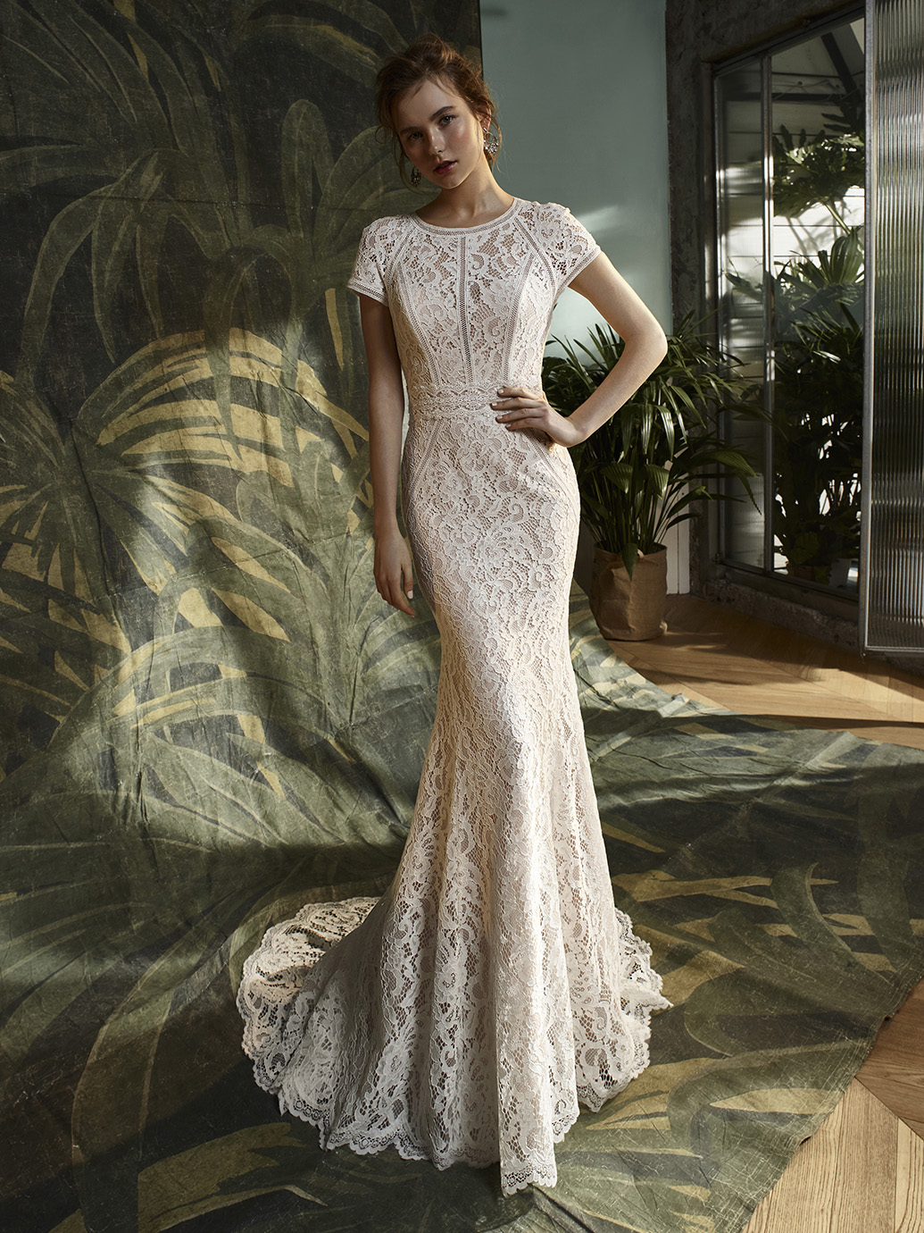 Blue By Enzoani "Keaton" Size 12 Was £1350 now £650.
