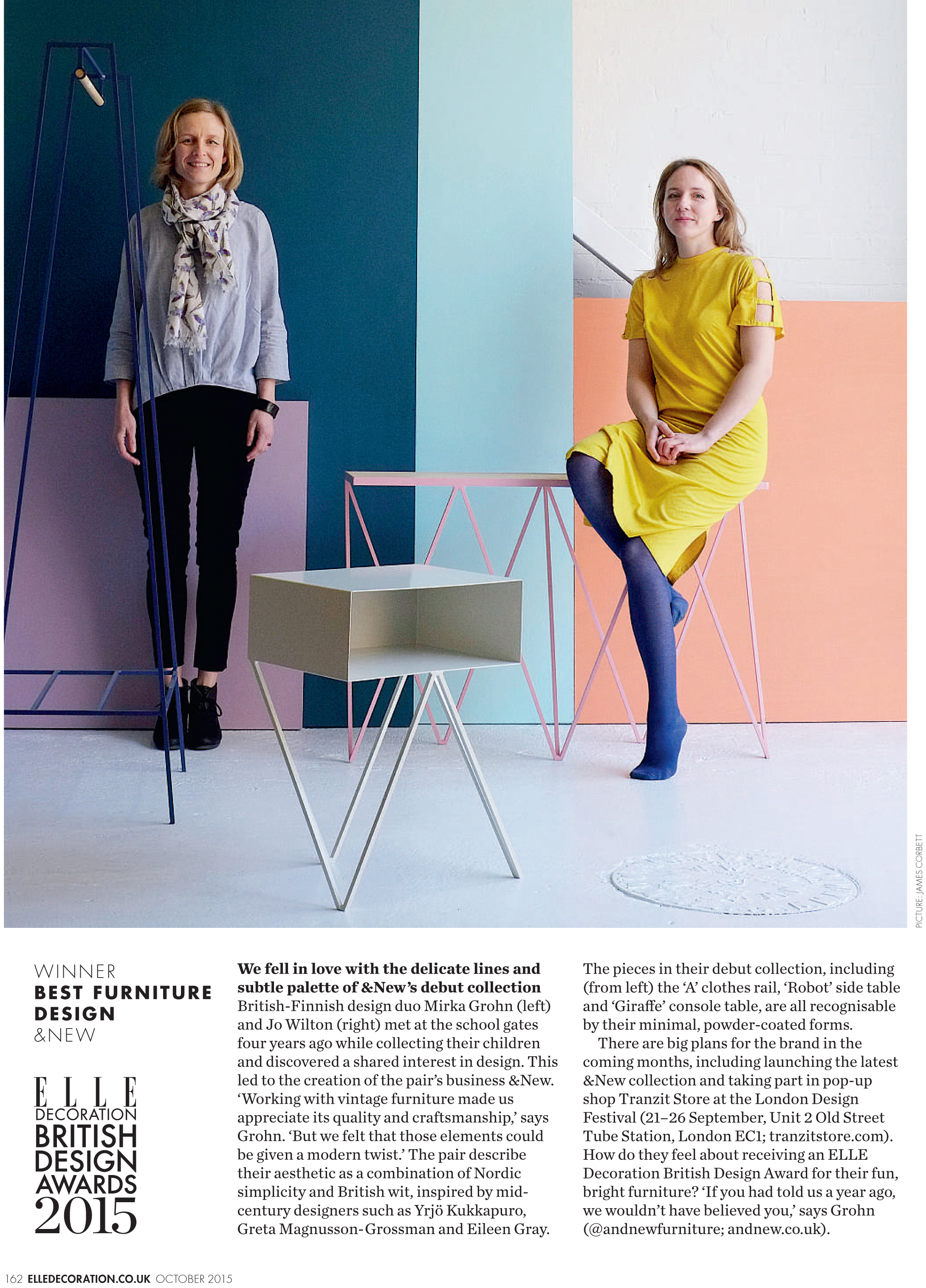 &NEW MODERN BRITISH FURNITURE