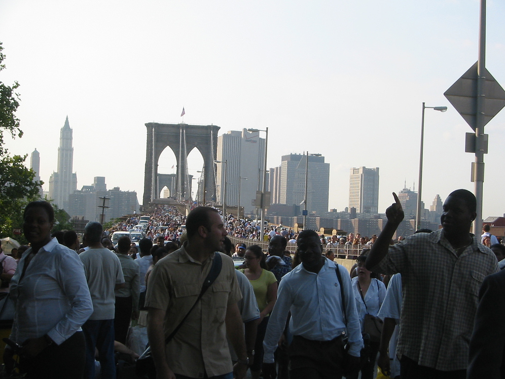 The 2003 Blackout aftermath in NYC