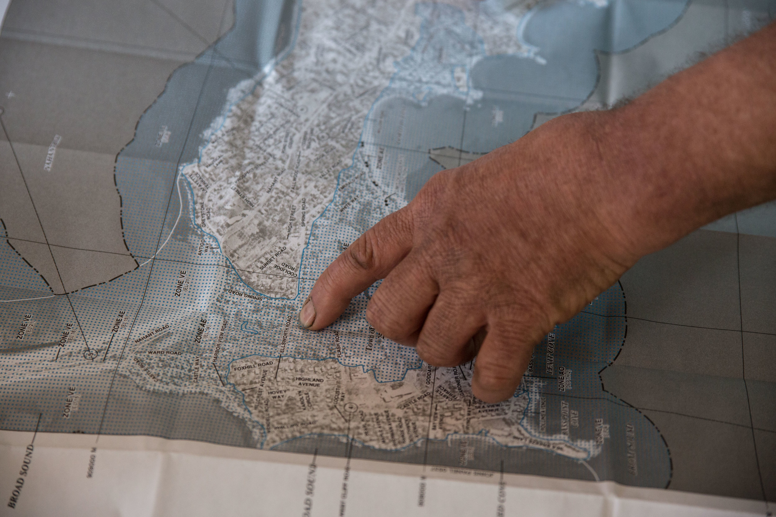 Barile has spent plenty of time with the federal flood risk maps for Nahant. The town recently hired a consultant to correct inaccuracies in the underlying data that FEMA used to create these maps.