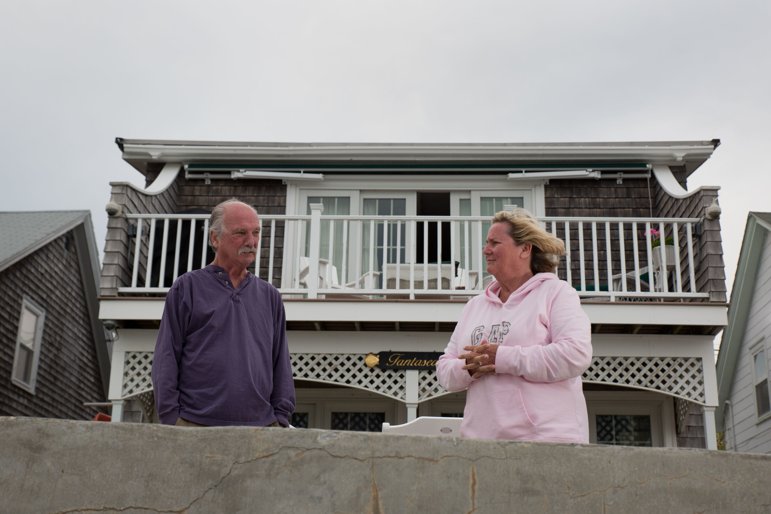 Dave and Chris Lazzaro have lived in their home on the water for decades. Over the past 50 years the home has sustained flood damage a half dozen times. Twice - in 1978 and 1991 - that damage was serious.