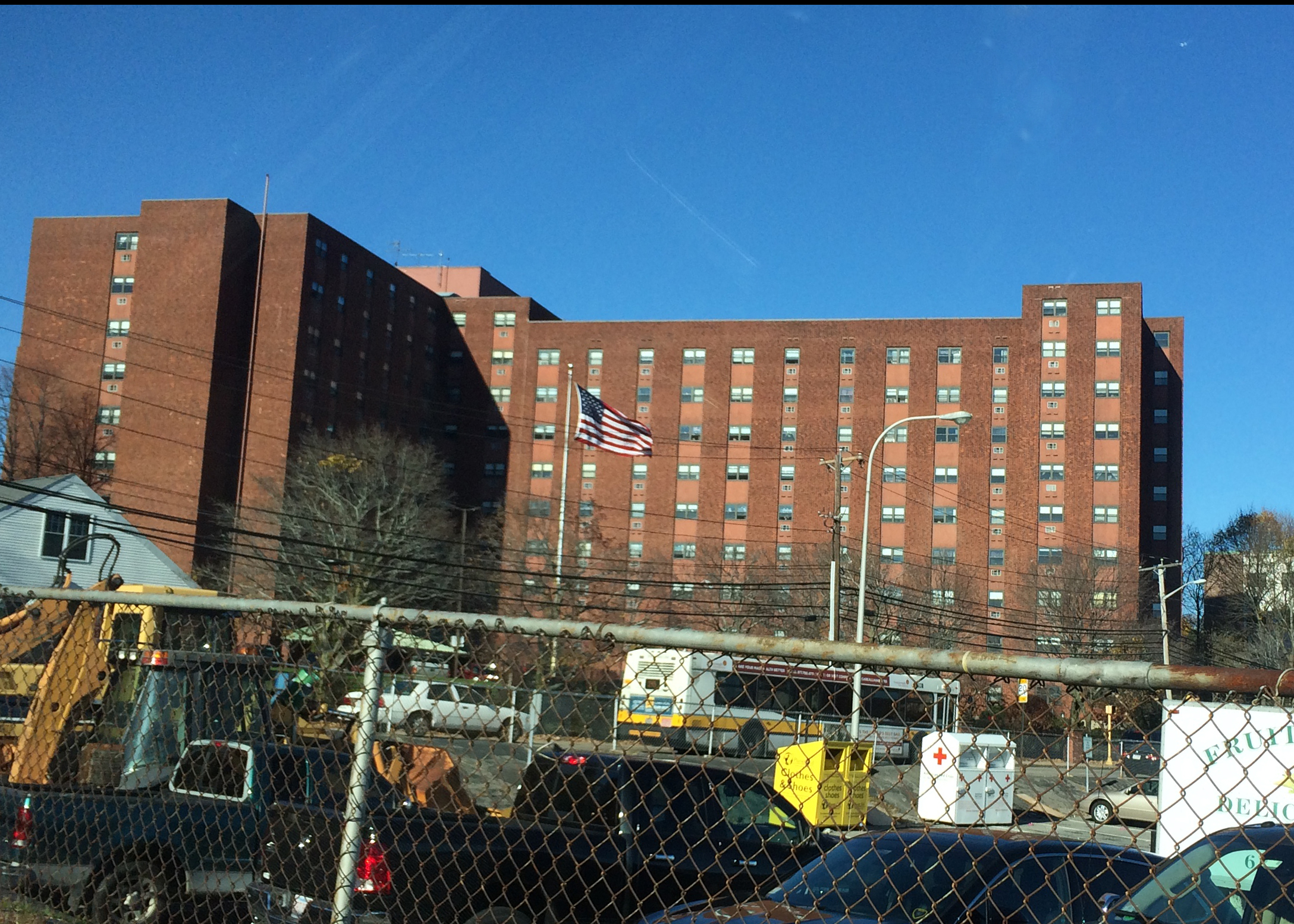 hERE'S THE BUILDING TODAY.