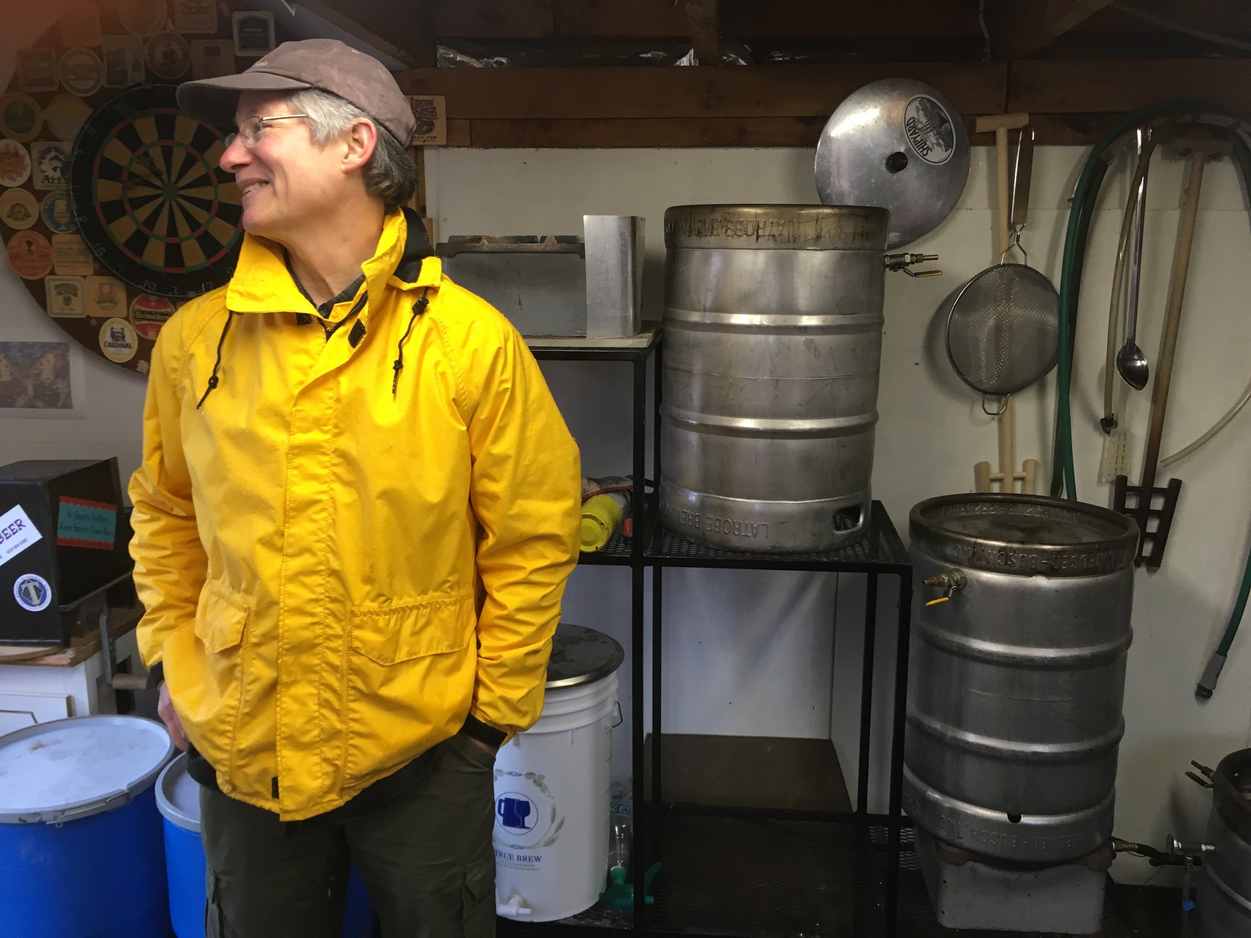Inside ken Hardcastle's wine and beer making laboratory | Photo: Taylor Quimby