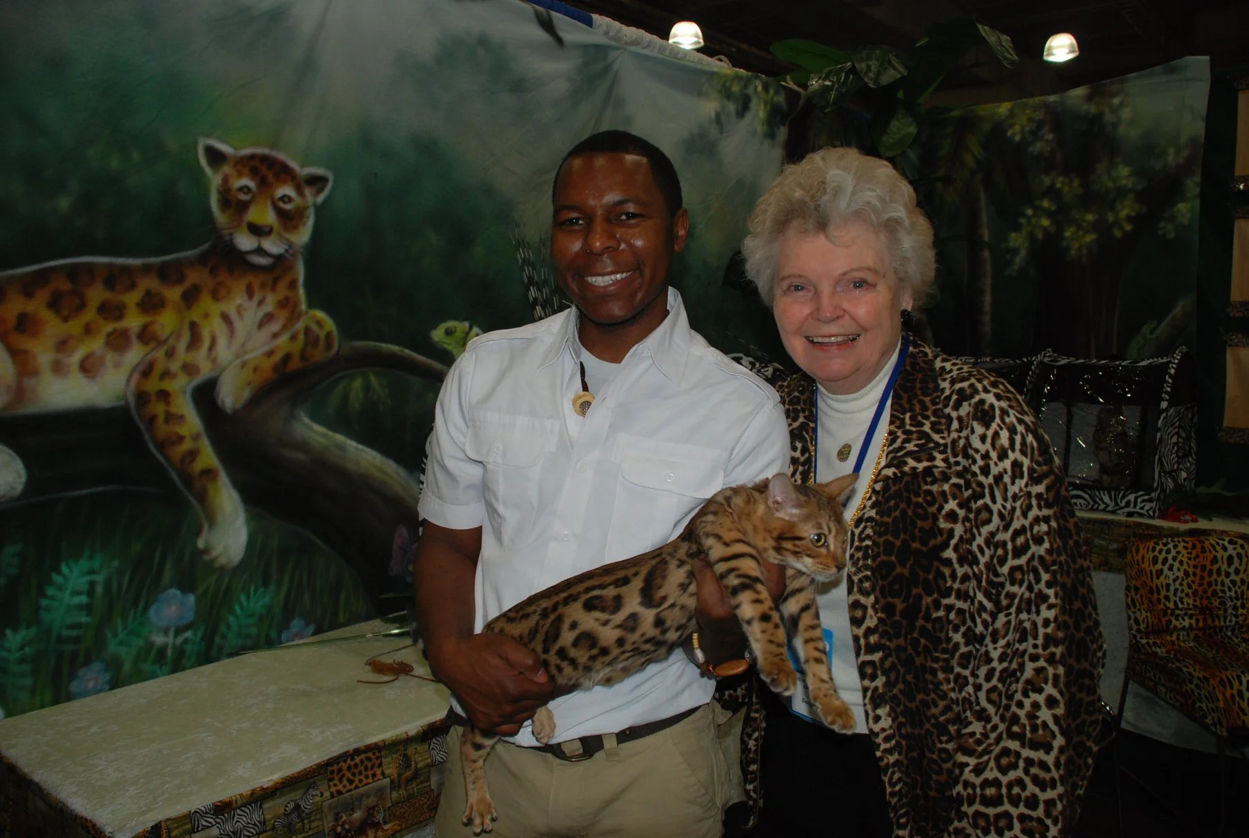 Anthony Hutcherson and Jean Mill