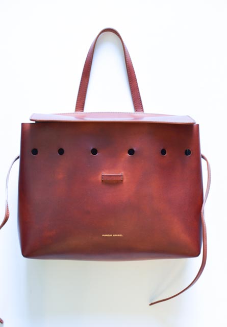 to shop / mansur gavriel brandy mini lady review (and how to clean