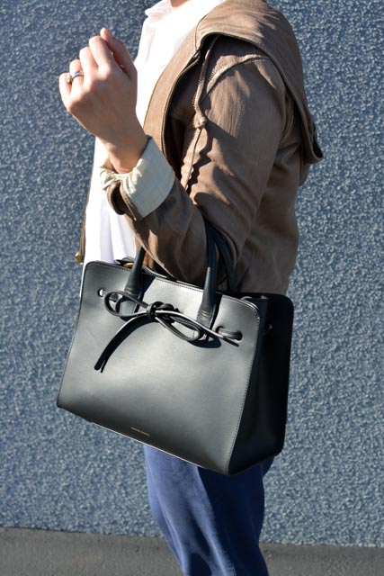 mansur gavriel small zip tote review