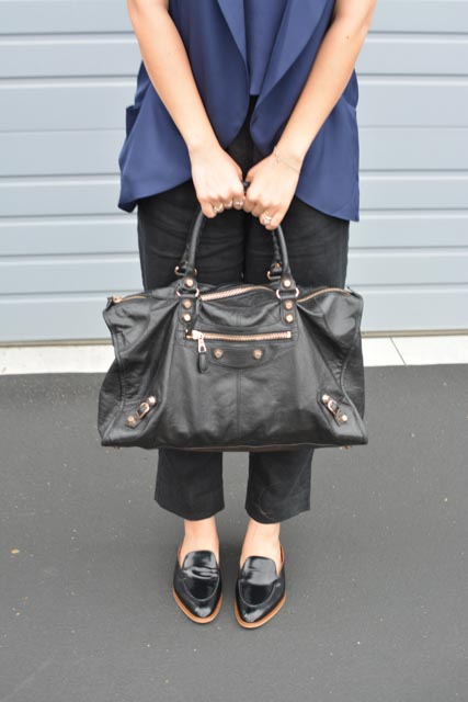 everlane modern loafer mule