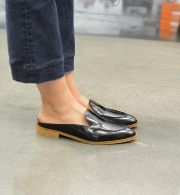 everlane loafer mule