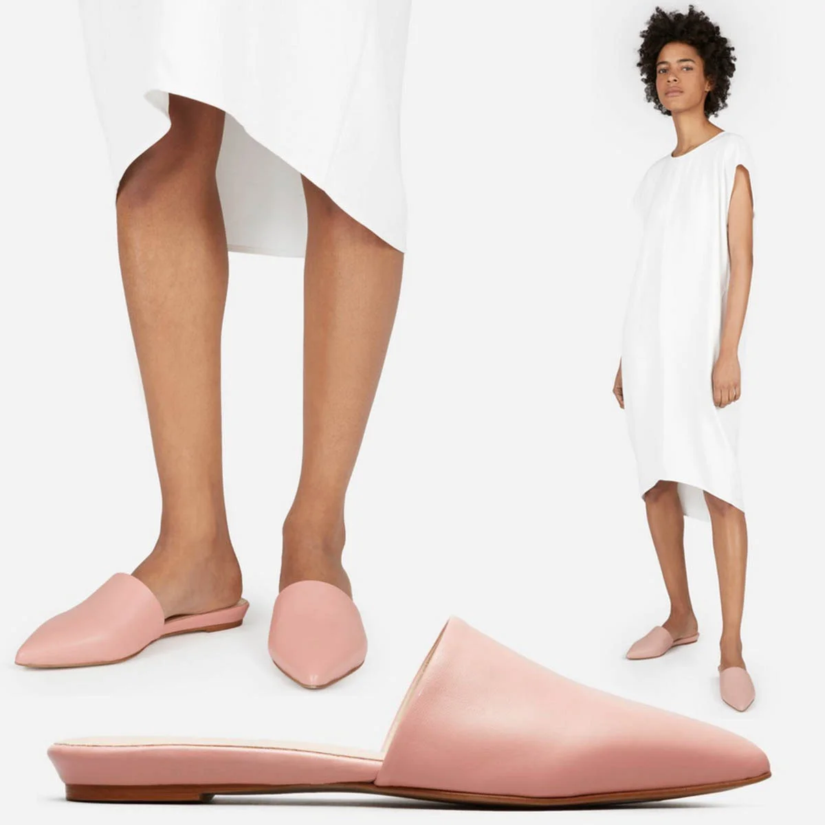everlane pointed slide