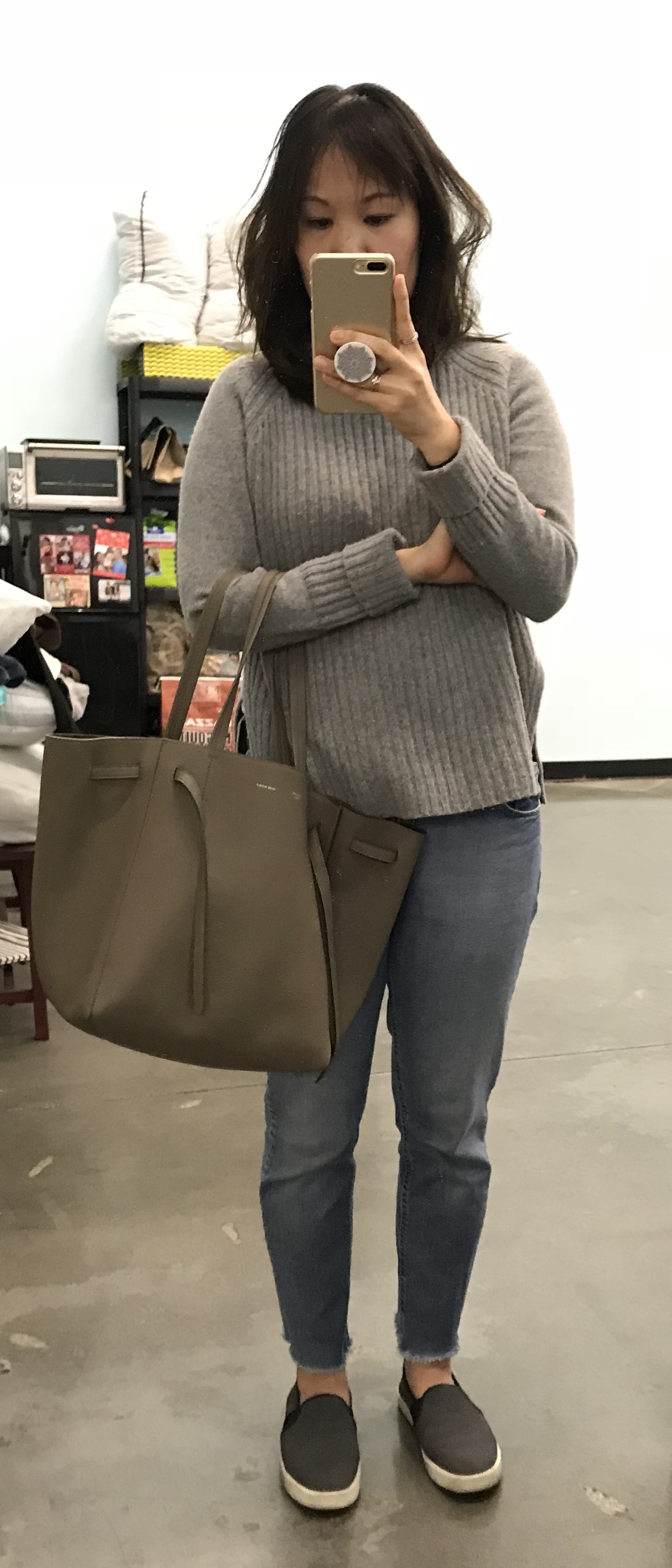 An honest review of the Celine Medium Cabas Phantom tote - Cheryl Shops