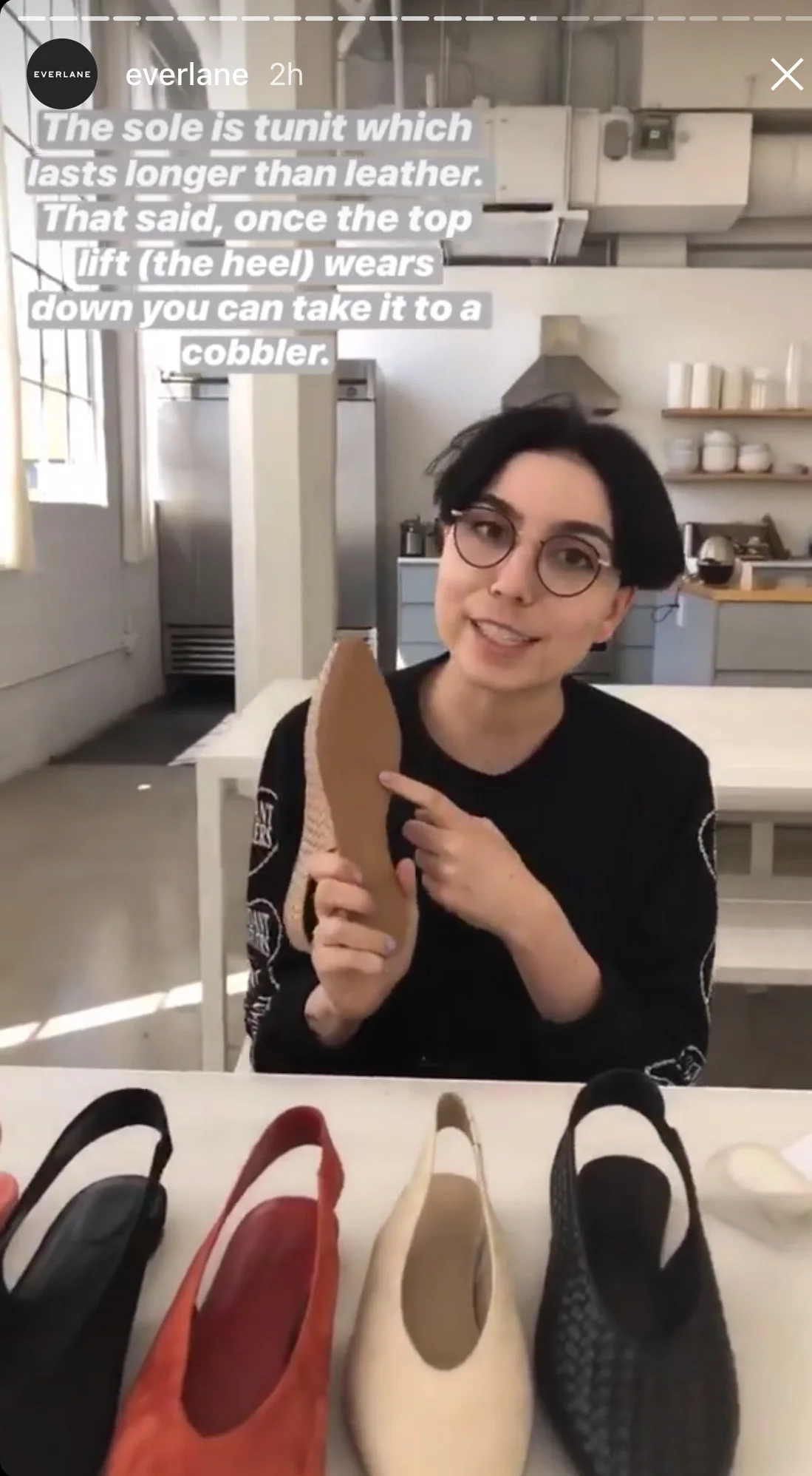 everlane the v slingback