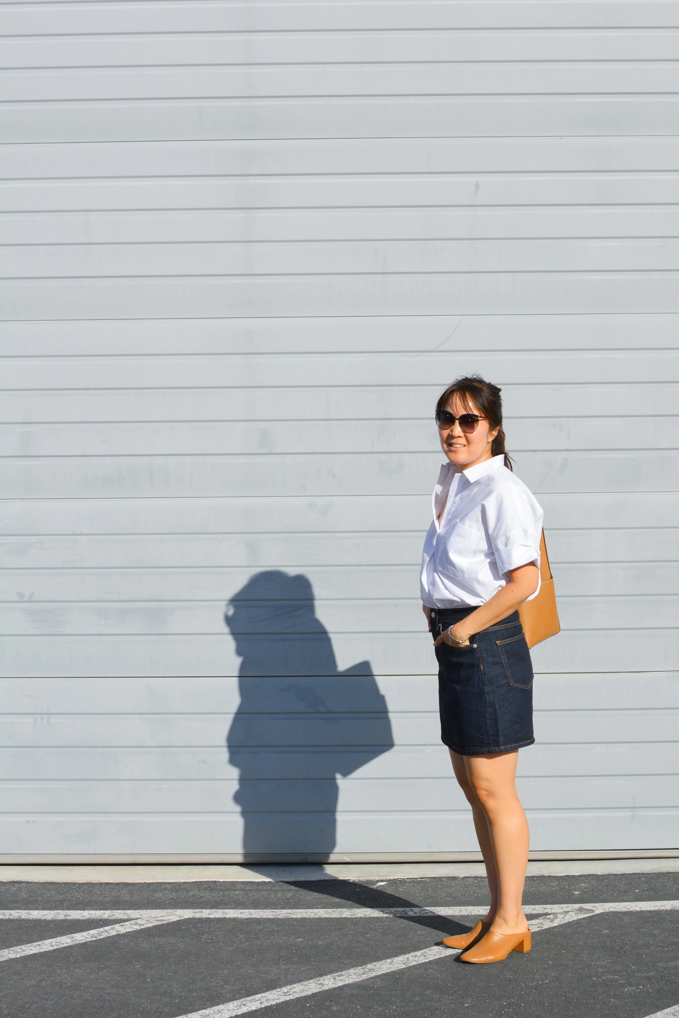 HOT Denim Skirt Everlane Swing Skirt Everlane Swing Skirt