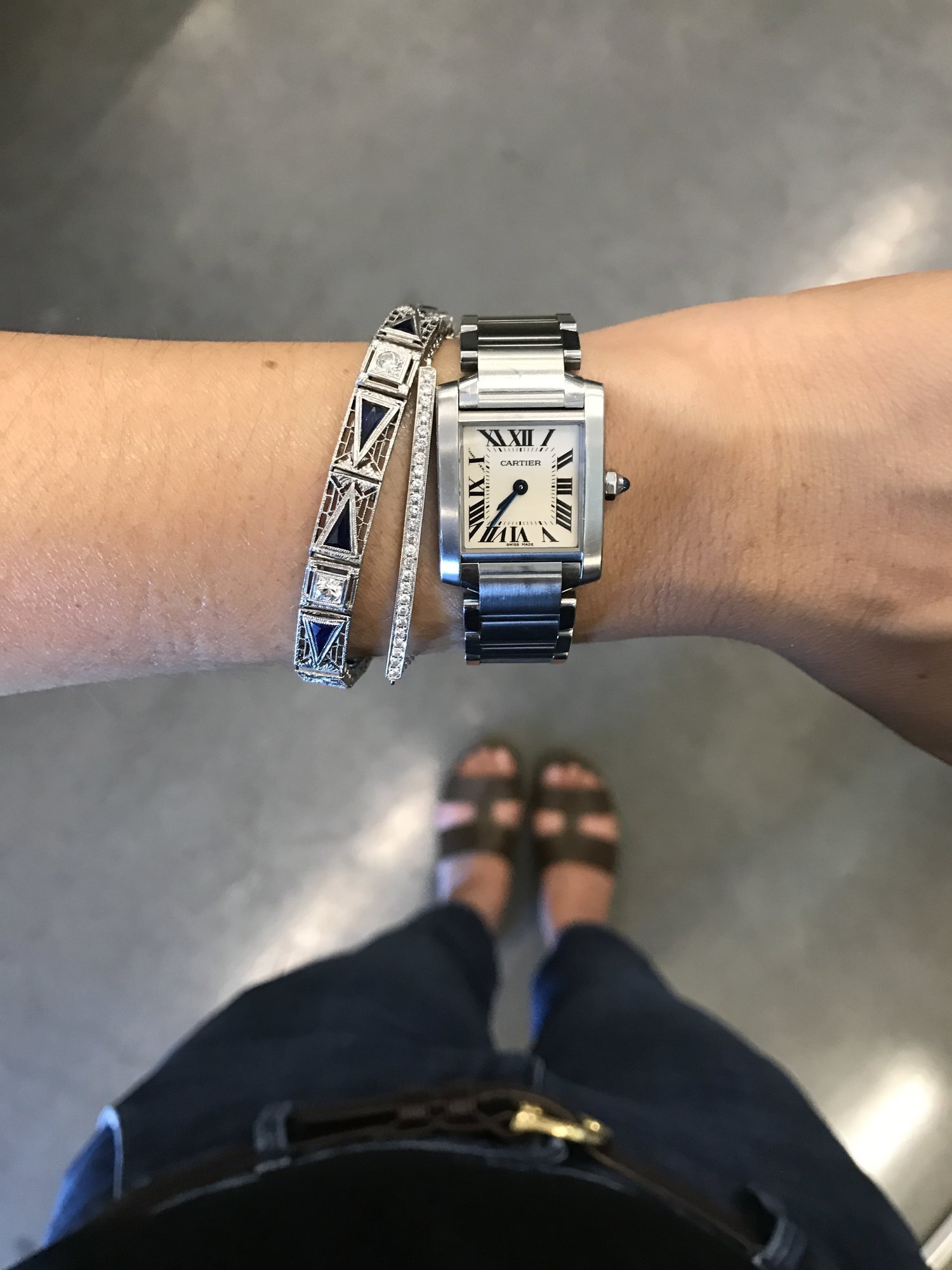 cartier tank bracelet