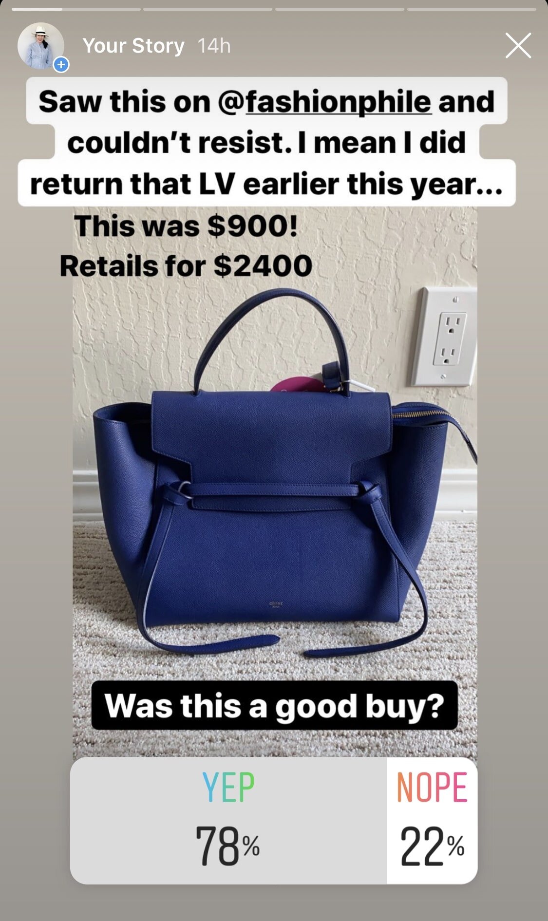 *on hold* Celine Trio in Royal Blue - Small