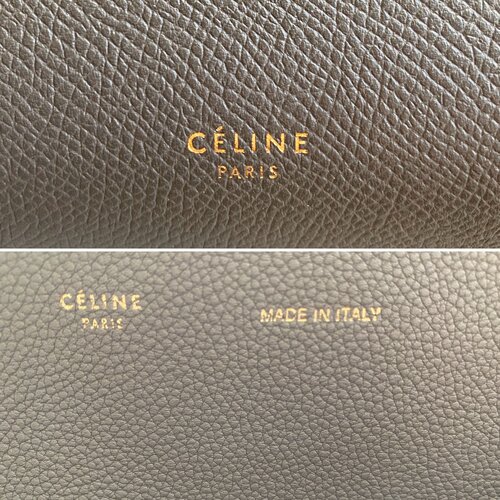 Celine, Bags, 0 Authentic Celine Trifold Grained Wallet
