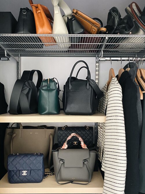 chanel leather goods tote