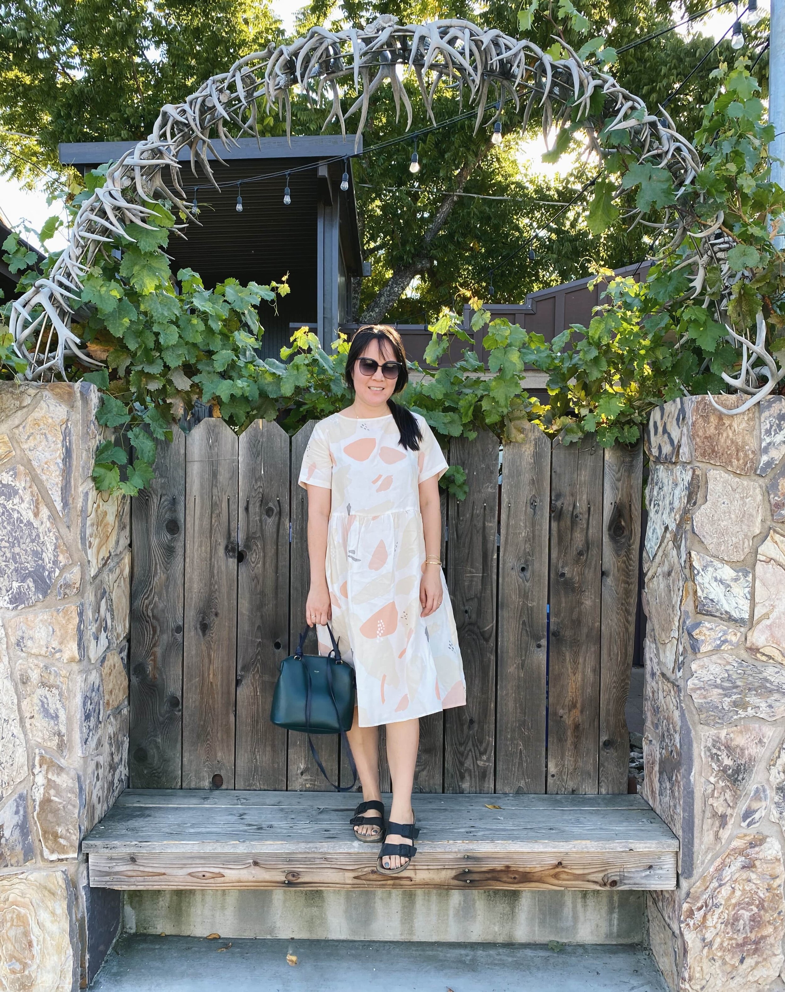 Everlane the Weekend Tiered Dress Review 2021
