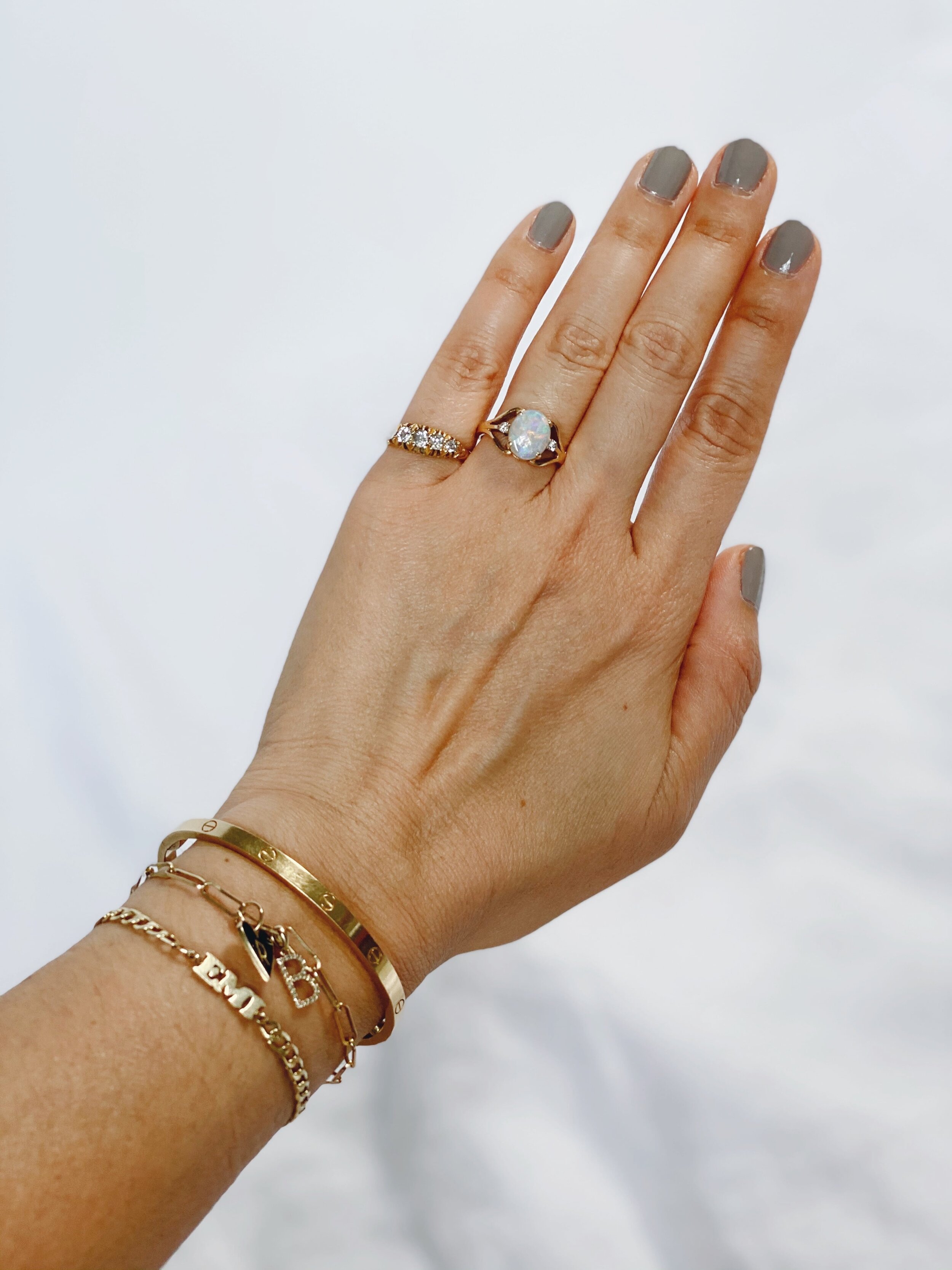 Cartier Gold and Diamond Love Bracelet, Bangle Bracelet, Contemporary Jewelry